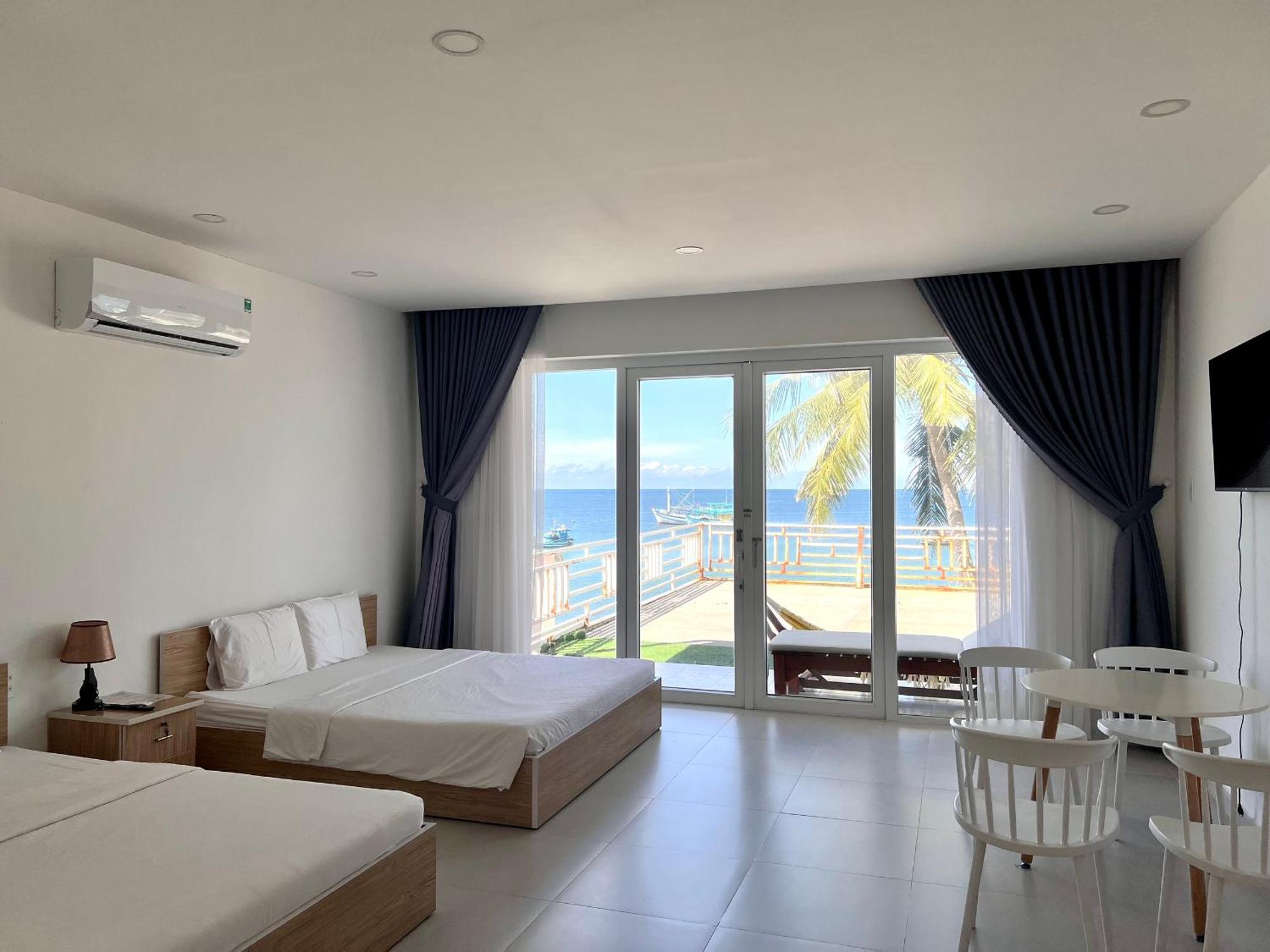 Апарт отель Larina Beach House Дуонг-Донг Экстерьер фото